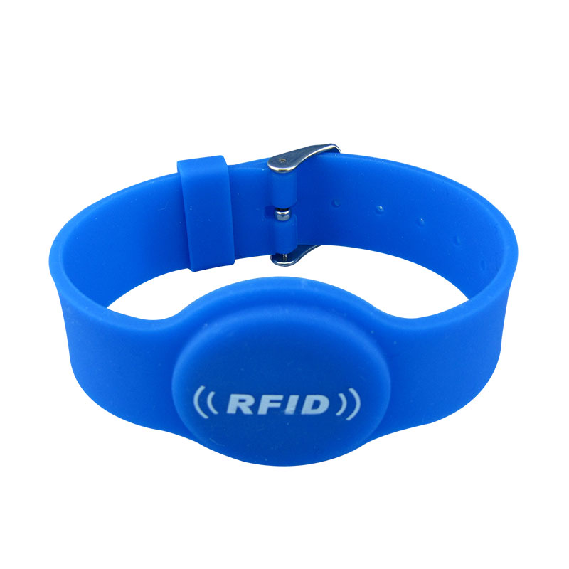 125KHZ Ukuran luwes Smart Chip Watch Wristband RFID Smart Gelang