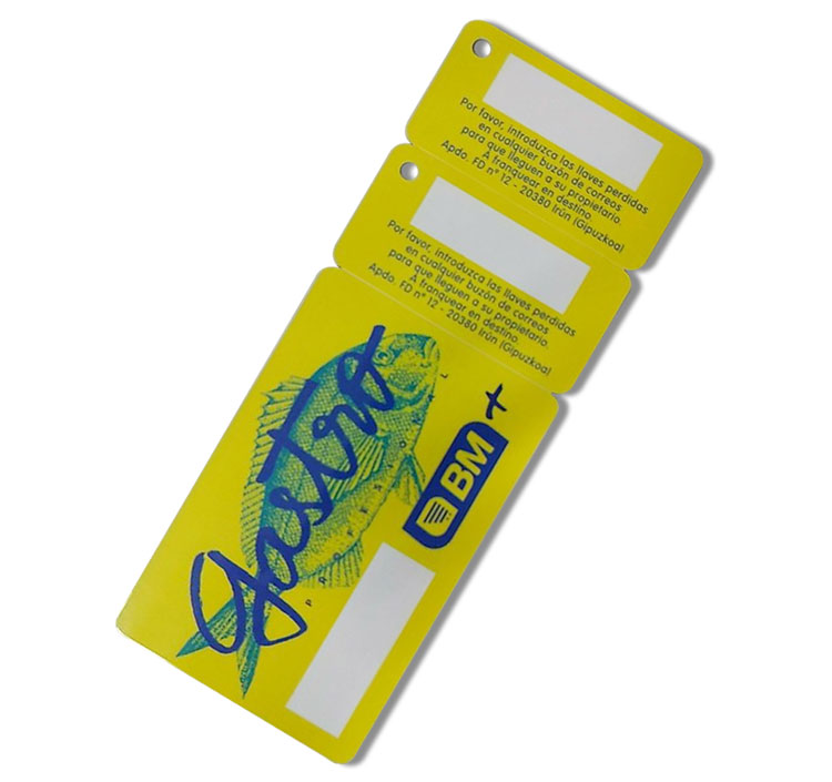 Apa Kartu PVC 2 ing 1 Snap-off Plastik Combo Hang Tag minangka introduksi anyar ing pasar?