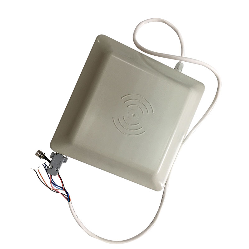 840-960Mhz Mid-Range Integrated Reader Pasif UHF RFID Reader Kanggo Sistem Parkir Mobil